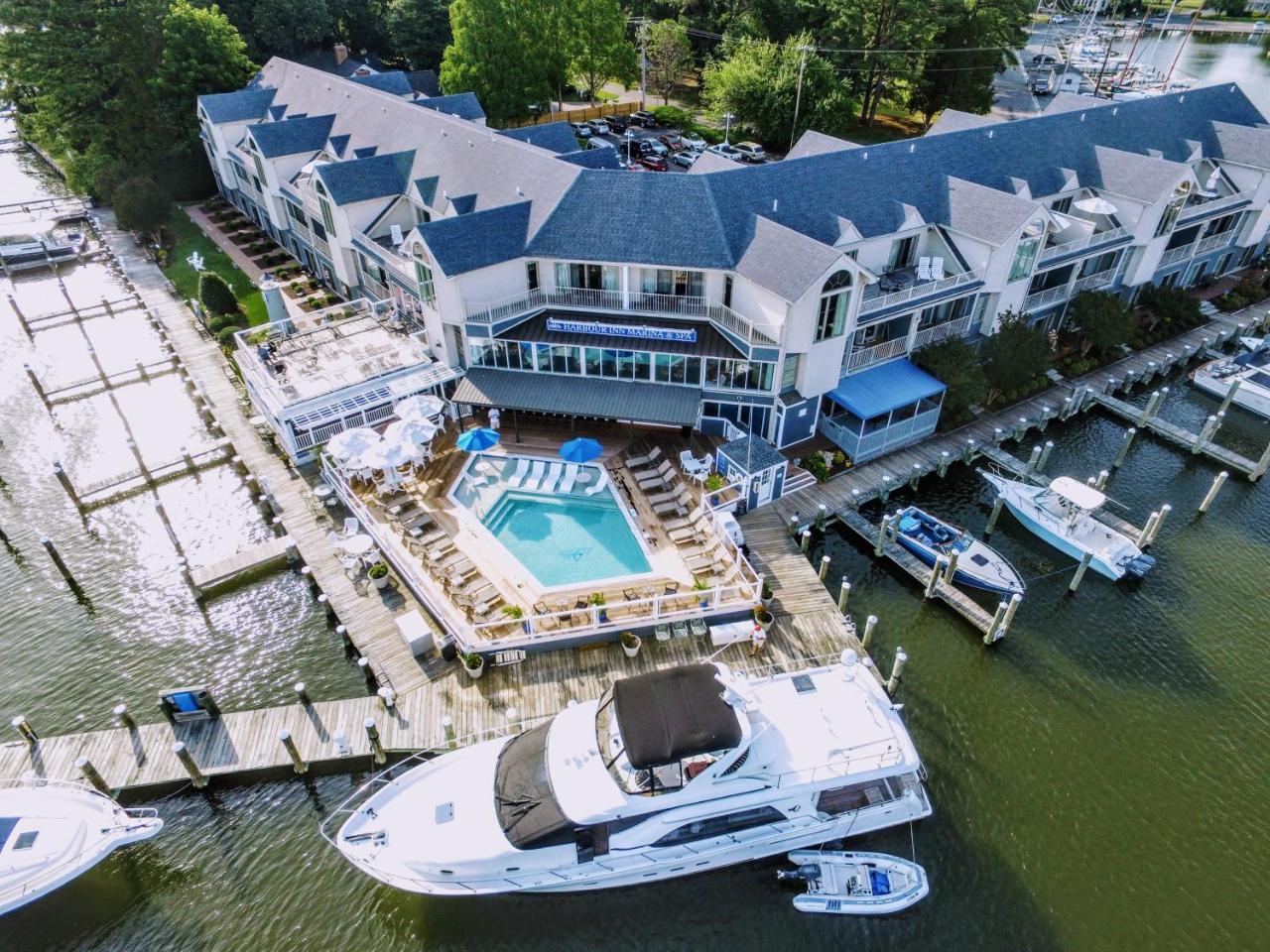 St Michaels Harbour Inn, Marina And Spa Saint Michaels Bagian luar foto